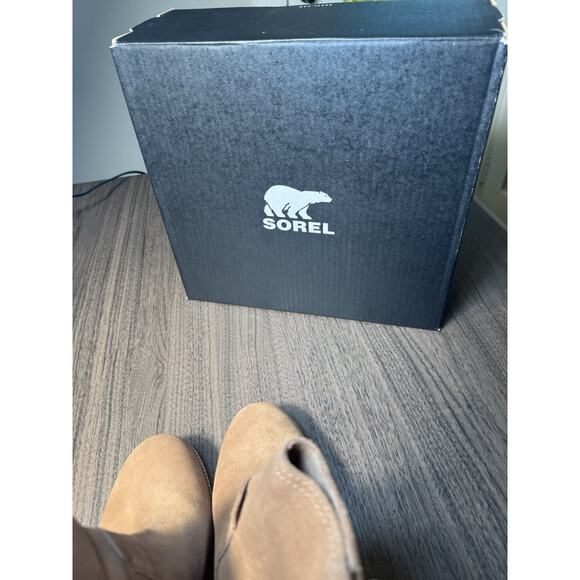 Sorel Women's Cate Pull on Brown Boot waterproof suede, size 8.5 - Picture 5 of 8